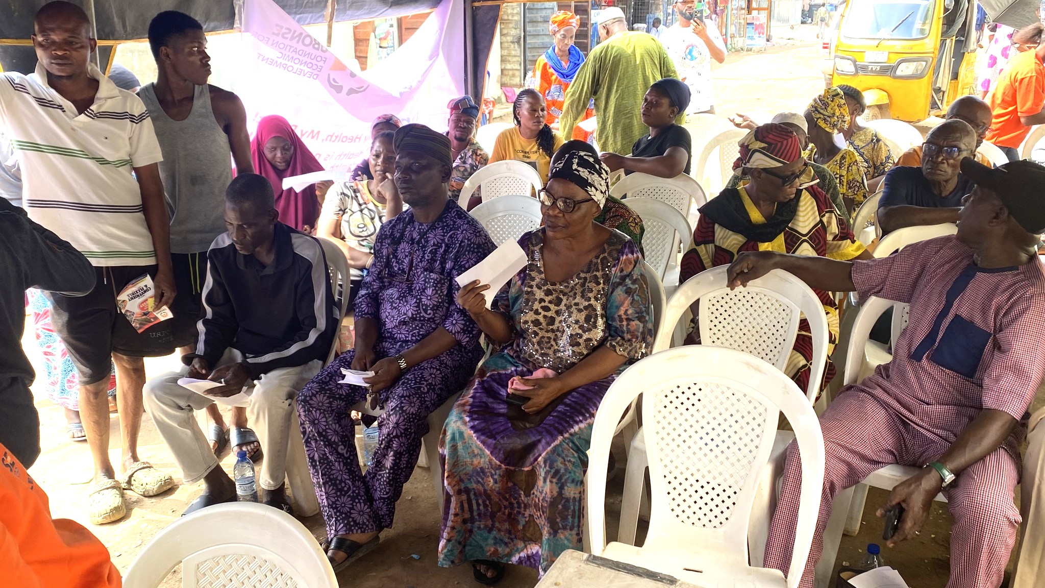 Over 60 residents of Idimu benefit from Gbonse Foundation free medicals