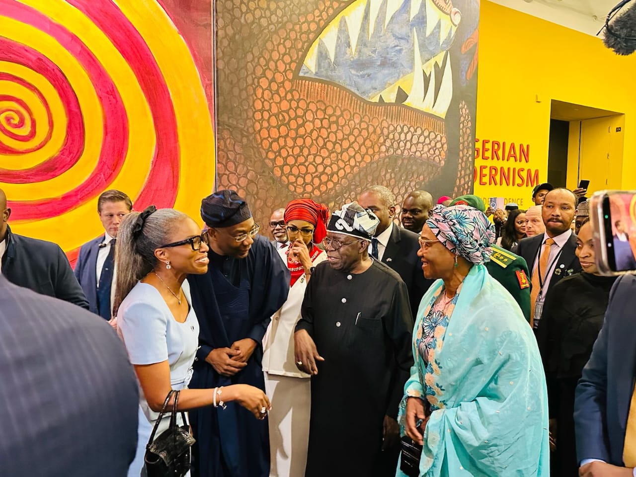 Tinubu celebrates Nigerian modernism at Tate Modern in UK